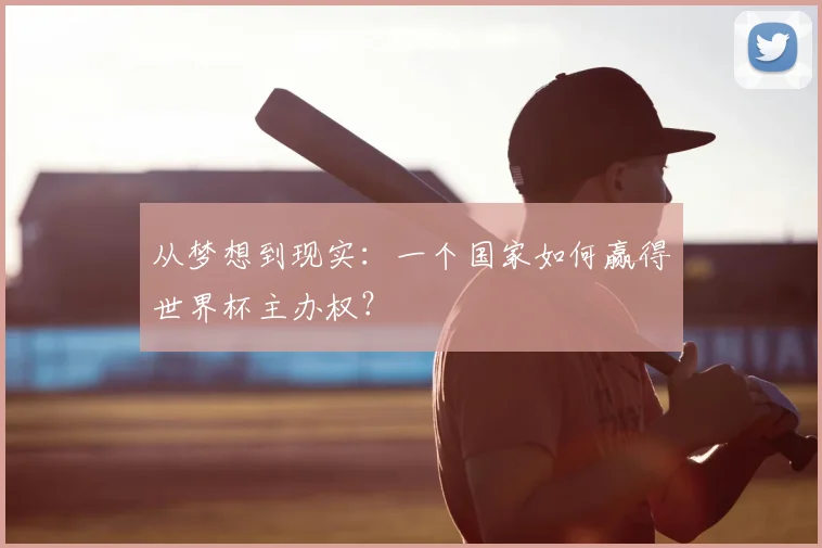 从梦想到现实:一个国家如何赢得世界杯主办权?